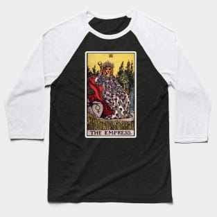 The Empress Tarot Card Baseball T-Shirt